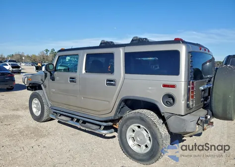 2004 Hummer H2 z USA, uszkodzony, nr VIN 5GRGN23U54H111112